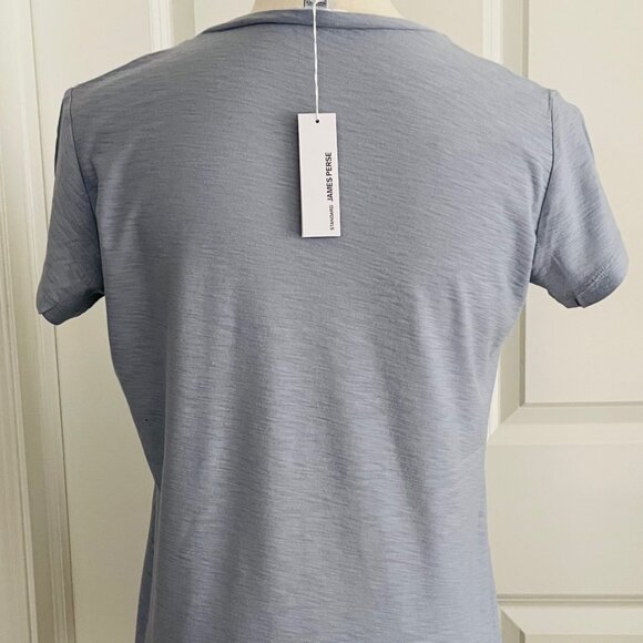 JAMES PERSE SLATE BLUE GRAY T SHIRT - SIZE 1 (Small)- TAGS ON - Picture 3 of 8